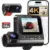 Jzones 603 4K Dash Cam with 1080p Cabin and Rear Cameras for $49.99