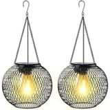 KagoLing Solar Lanterns Outdoor 2-Pack for $16.99