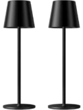 Kakanuo 5000mAh Cordless Rechargeable Table Lamps 2-Pack for $10.42