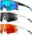 3-Pack KALIYADI Men’s UV400 Polarized Sports Sunglasses for $11