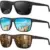 Kaliyadi Polarized Sunglasses (3-Pack) Now $11.99 with UV Protection