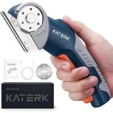 Katerk Cordless Electric Scissors with Safety Lock & LED Light for $18.14