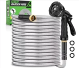 Kebos 50′ Garden Hose with Sprayer for $20 – Spring Gardening Sale $20.00