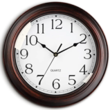 Kecyet 8.5″ Silent Non-Ticking Wall Clock for $4.99