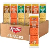 Keebler Cookies and Crackers Variety Pack (45-Pack) for $11.96