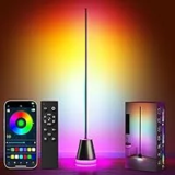 Keepsmile Smart RGB LED Corner Floor Lamp for $29.94