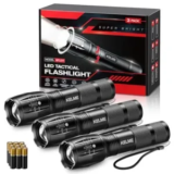 3-Pack KELME Handheld LED Flashlights for $8.49