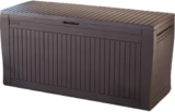 71-Gallon Keter Comfy Resin Outdoor Storage Box for $44.99