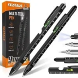 Kezkal 9-in-1 Multitool Pen with LED Flashlight for $6.99