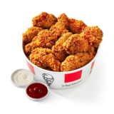 Enjoy a 10-Piece KFC Wings Bucket for $10 on Wednesdays $10.00