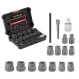 KFFKFF 16-Piece Impact Bolt and Nut Remover Set for $13.99