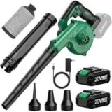 Kimo 4-in-1 Cordless Leaf Blower Vacuum with 3 Nozzles & 3 Modes – $29.99 ($69.99 Original)