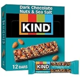 12-Pack KIND Dark Chocolate Nuts & Sea Salt Bars for $9.48