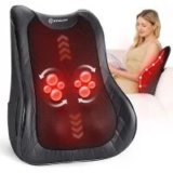 Kingjoy 3D Kneading Deep Tissue Heated Back Massager for $32.99