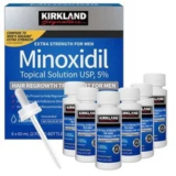 Kirkland Minoxidil 5% Extra Strength Hair Regrowth Solution for Men – $28.79