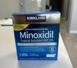Kirkland Signature Minoxidil 5% Extra Strength Hair Regrowth Solution for Men – 6 Month Supply – $27.96