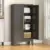 Kitchen Pantry Storage Cabinet with 3 Adjustable Shelves & 2 Doors – $45.59 at Amazon