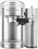 KitchenAid Metal Semi-Automatic Espresso Machine Bundle for $129.99