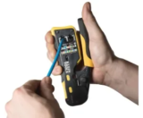 Klein Tools Ratcheting Data Cable Crimp Tool with 50 CAT6 Plugs for $50