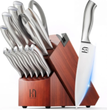 Knifesaga 14-Piece Kitchen Knife Block Set for $59.99