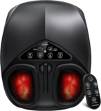 Knqze 3D Shiatsu Heated Electric Foot Massager Now $64.99