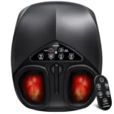 KNQZE Shiatsu Foot Massager with Heat & Remote for $65