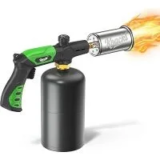 Koackl Adjustable Flame Propane Torch (Black) for $16.99