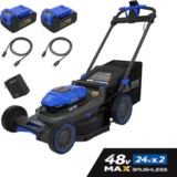 Kobalt 48V MAX 21-inch Push Mower Kit with (2) 5.0Ah Batteries for $249 $249.00