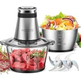 Koios 500W Electric Food Chopper with 2 Bowls – $26.99