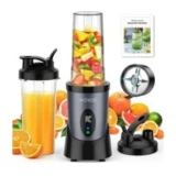 Koios 900W Smoothie Blender with 2 BPA-Free Portable Cups for $19.99