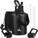 Konokyo 50oz Insulated Stainless Steel Water Bottle with Carrying Bag for $16.39
