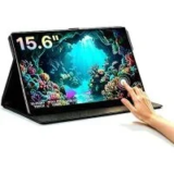Kooforway 15.6″ 1080p Touchscreen IPS Portable Monitor for $89.40