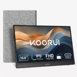 KOORUI 15.6″ FHD Portable Monitor Now $64.88, Originally $119.99