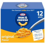 12-Pack Kraft Macaroni and Cheese (7.25oz Boxes) for $6.92