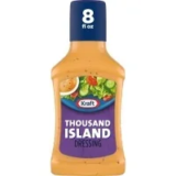 Kraft 8oz Thousand Island Salad Dressing for $1