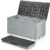 Ktaxon 75-Gallon Outdoor Garden Storage Deck Box with Wheels for $40