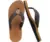 KuaiLu Men’s Yoga Mat Faux Leather Flip Flop Sandals for $9.99