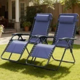 Lacoo Zero Gravity Chair – Adjustable Outdoor Reclining Chair for $59.99