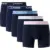 Lacoste Men’s Cotton Stretch Essentials Boxer Briefs – 5-Pack for $29.99