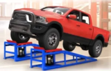 Lafati 2-Piece Heavy-Duty Hydraulic Car Ramps for $167 $170
