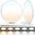 2-Pack Laiyidia 12″ Dimmable LED Ceiling Lights for $12