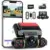 Lamtto DC21 360-Degree 1080p Car Dash Cam with 128GB Card for $89.99