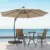 LAUSAINT HOME Patio Cantilever Umbrella with Base for $87.99