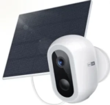 Laview 2K Wireless Security Camera with Solar Panel for $25 – 50% Off $25.00