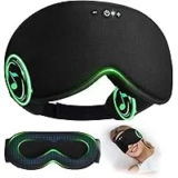 LC-dolida Bamboo Cotton Weighted Bluetooth Sleep Mask for $14.99