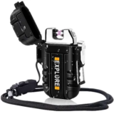 LcFun Dual Arc Windproof Rechargeable Electric Lighter for $8.25