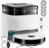 Lefant Robot Vacuum and Mop with 12000Pa Suction for $197.99
