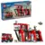 843-Piece LEGO City Fire Station Building Set for $64
