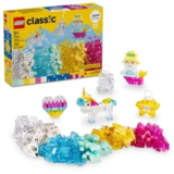 340-Piece LEGO Classic Magical Transparent Box Building Set for $22
