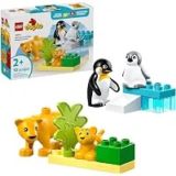 LEGO DUPLO Town Wild Animal Families Penguins & Lions Building Toy – $4.99